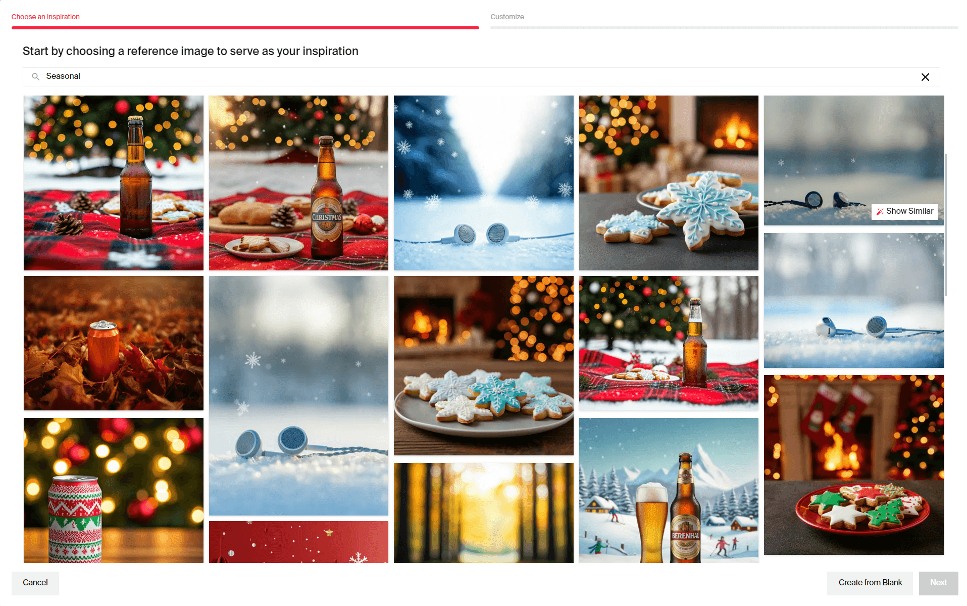 AI product photography for seasonal camapaigns