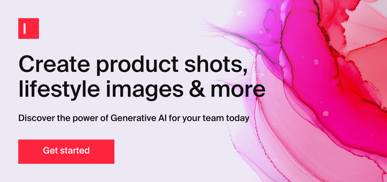 AI product photography with Typeface Image Studio